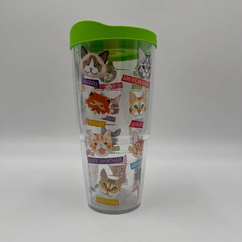Tervis 24oz Tumbler with Lid Assorted Cats
